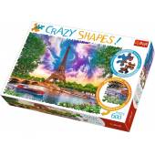 Trefl Puzzle 600 el Crazy Shapes Niebo nad Paryżem 