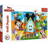 Trefl Puzzle MAXI 24 el Myszka Miki i przyjaciele