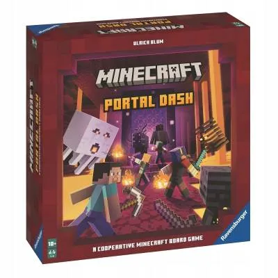 Ravensburger gra planszowa Minecraft Portal Dash