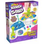Spin master Kinetic Sand Zgniataj i twórz 