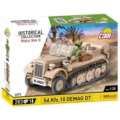 Cobi klocki WWII SD.KFZ.10 Demag D7