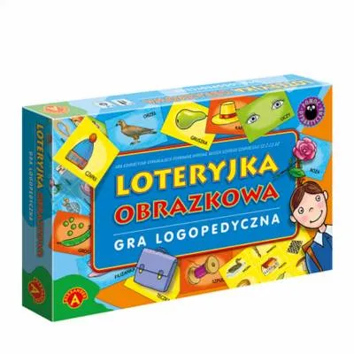 Alexander Loteryjka obrazkowa gra logopedyczna