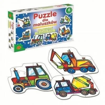 Alexander Puzzle dla Maluszków Maszyny Budowlane