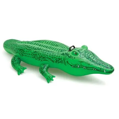 Aligator dmuchany do pływania 168 x 86 cm INTEX 58546