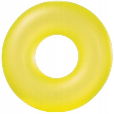 Koło do pływania Neon śr 91 cm INTEX 59262 żółte