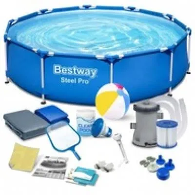 Basen ogrodowy stelażowy 305 x 76 15w1 Bestway 56677
