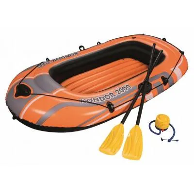 Ponton 188 x 98 cm wiosła pompka Bestway 61062