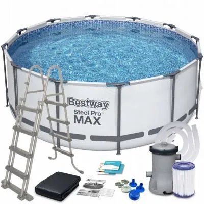 Basen ogrodowy stelażowy 396 x 122 cm 10w1 Bestway 5618W
