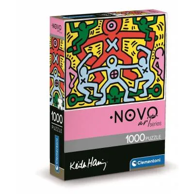 Clementoni puzzle 1000 el Compact ArtColl Keith Haring