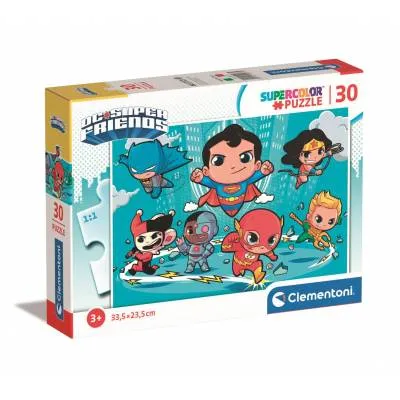 Clementoni puzzle 30 el Super Kolor DC Comics Superfriends 