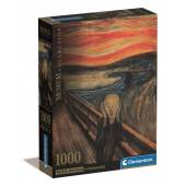 Clementoni puzzle 1000 el Compact Museum L'Urlo Di Munch 