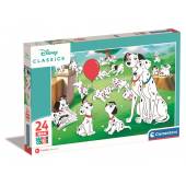 Clementoni puzzle 24 el maxi Super Kolor Disney Animals