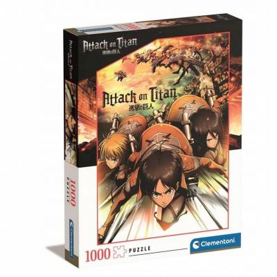 Clementoni puzzle 1000 el Anime Attack on Titans