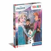Clementoni puzzle 104 el Super Kolor Disney Frozen