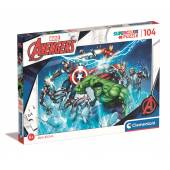 Clementoni puzzle 104 el Super Kolor Marvel Avengers