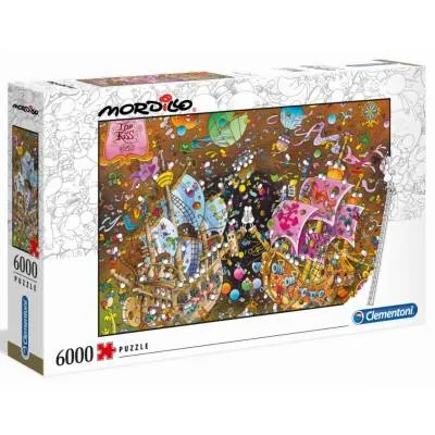 Clementoni puzzle 6000 el Mordillo The Kiss