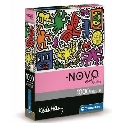 Clementoni puzzle 1000 el Compact Art Coll Keith Haring