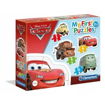 Clementoni Moje pierwsze puzzle Cars 4w1