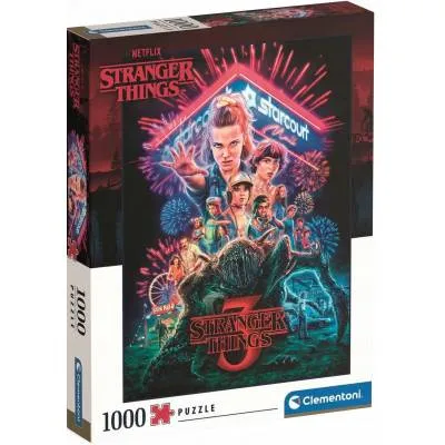 Clementoni puzzle 1000 el Netflix Stranger Things