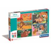 Clementoni puzzle 3x48 el Super Kolor Disney Animals