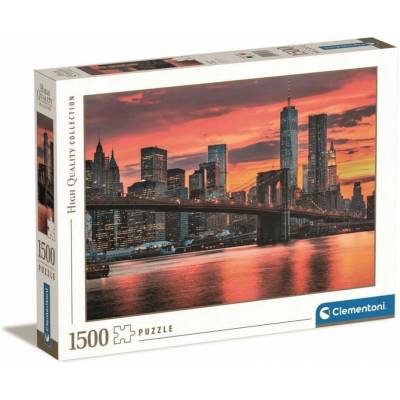 Clementoni puzzle 1500 el HQ East River at dusk