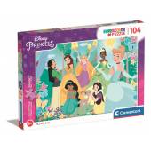 Clementoni puzzle 104 el Glitter Princess