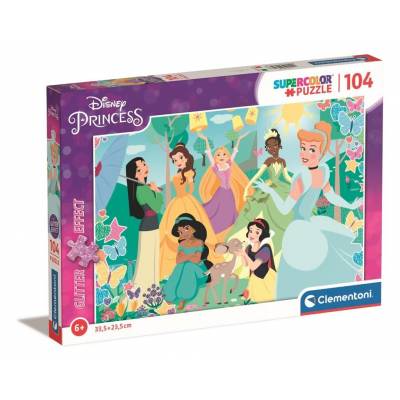 Clementoni puzzle 104 el Glitter Princess