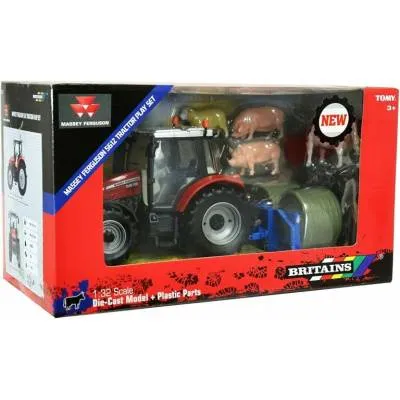 TOMY Ciągnik Britains Massey Ferguson 