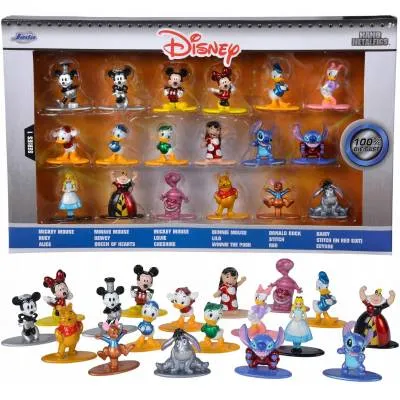 DISNEY ZESTAW 18 METALOWYCH FIGUREK