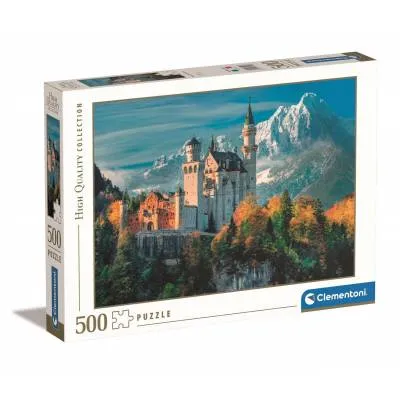 Clementoni puzzle 500 el HQ Neuschwanstein Castle