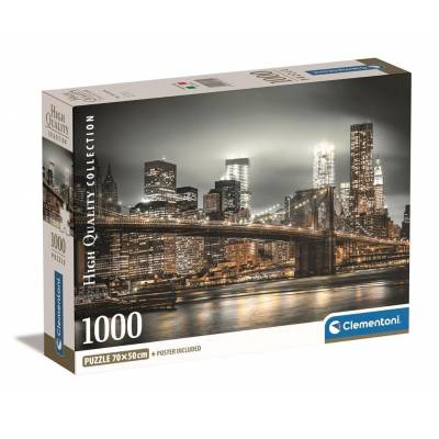 Clementoni puzzle 1000 el Compact NewYork skyline