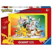 Ravensburger puzzle 125 el podłogowe Giant Pokemon