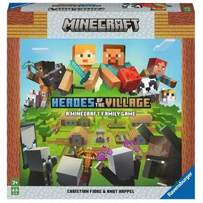 Ravensburger gra Minecraft dla dzieci Uratuj wioskę