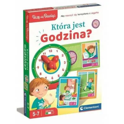 Clementoni Uczę się bawić! Która jest godzina?