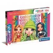 Clementoni puzzle 104 el Brilliant Rainbow High