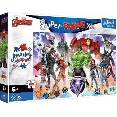 Trefl puzzle 160 el XL Odwaga Avengers