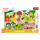 Trefl puzzle Ramkowe 15 el Urocze Bobaski 