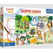 Trefl puzzle 15 el GIANT Bobaski w ZOO 