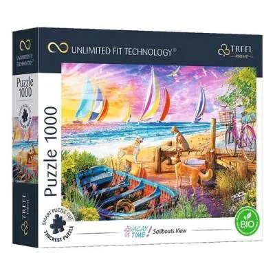 Trefl Puzzle 1000 el Sailboats View