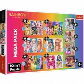 Trefl Puzzle Rainbow High Kolekcja modnych laleczek