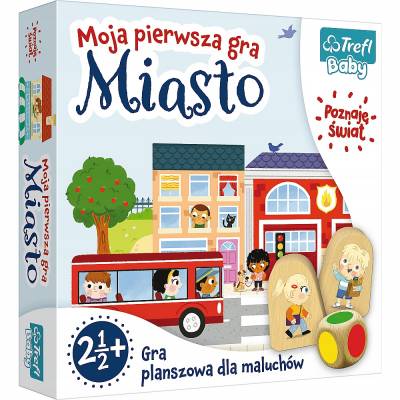 Trefl GRA Miasto Moja pierwsza gra