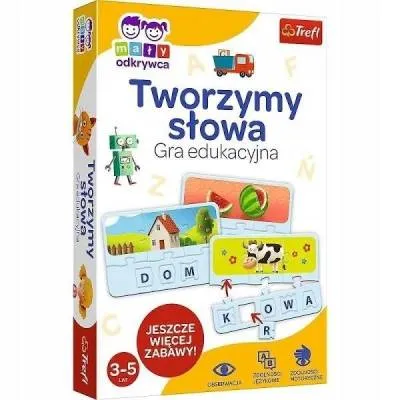 Trefl GRA Tworzymy słowa Mały Odkrywca