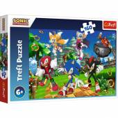 Trefl Puzzle 160 el Sonic i przyjaciele