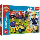 Trefl Puzzle Maxi 24 el Strażak Sam i przyjaciele