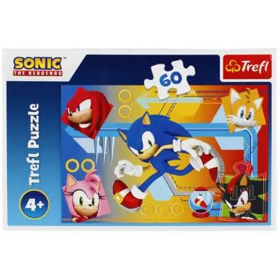 Tredl Puzzle 60 el Sonic w akcji