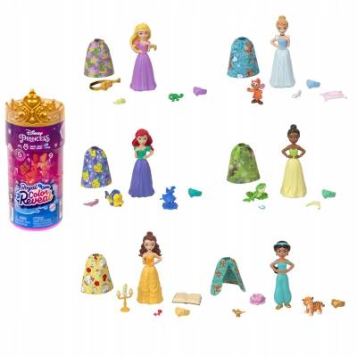 Lalka Disney Księżniczki Mattel Disney Princess Color Reveal 6 cm