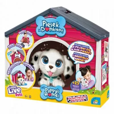 COBI LITTLE LIVEPETS Piesek z domkiem Dalmatyńczyk