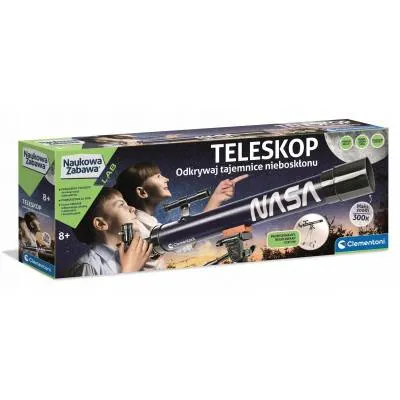 Clementoni Naukowa zabawa Teleskop NASA 