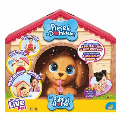 Cobi LITTLE LIVE PETS Piesek z domkiem