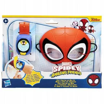 Hasbro Spidey i przyjaciele zegarek+maska